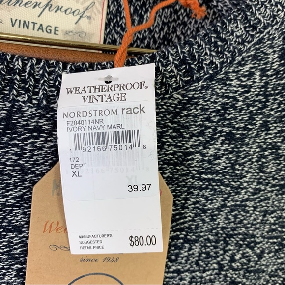 Weatherproof Holiday Sweater XL NWT - Picture 4 of 6